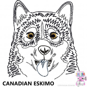 Impfausweishülle mit Canadian Eskimo