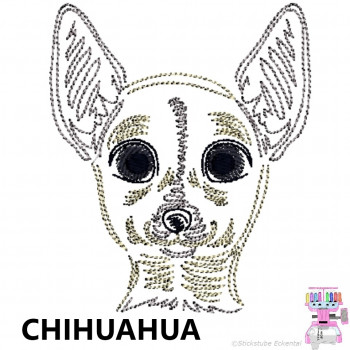 Impfausweishülle mit Chihuahua