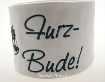 Toilettenpapier Banderole