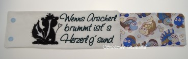 Toilettenpapier Banderole