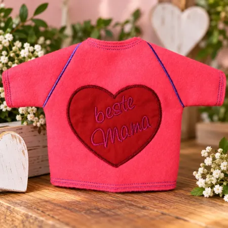 Flaschen-Shirt Beste Mama als liebevolle Geschenkidee zum Muttertag
