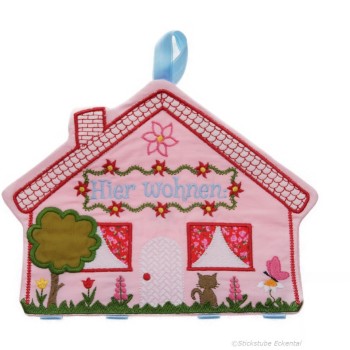 Preview: Türanhänger Hier wohnen