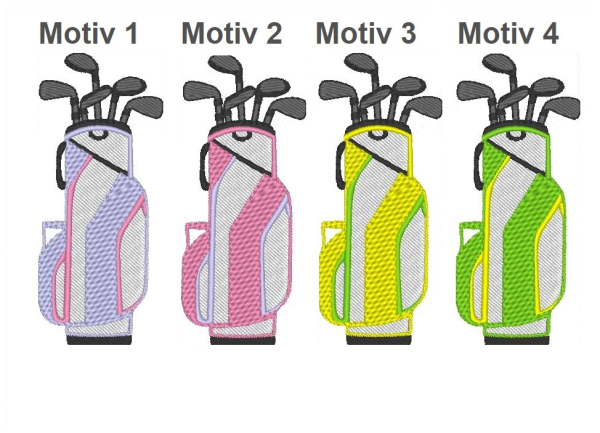 Golftasche Farbmuster