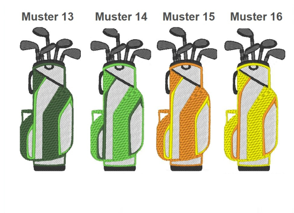 Golftasche Farbmuster