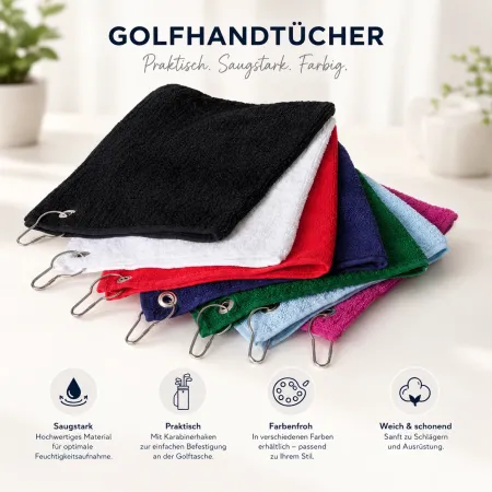 Preview: Golfhandtuchfarben