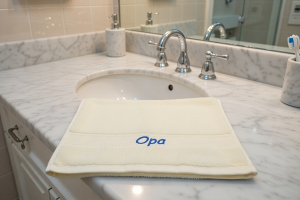 Handtuch mit Name Opa