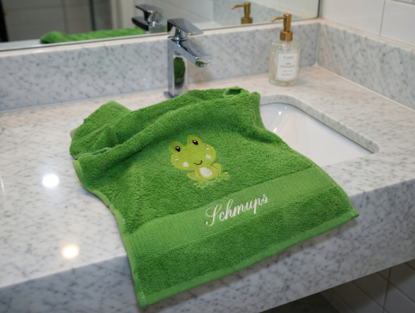 Preview: Handtuch mit Frosch