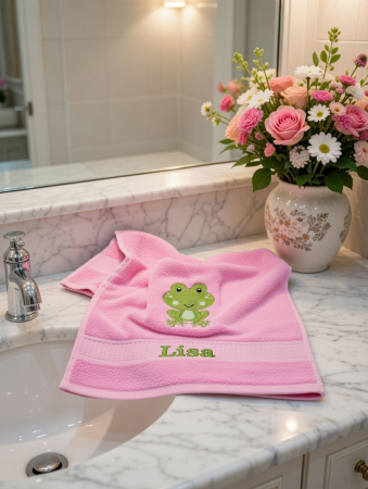 Preview: Handtuch mit Frosch