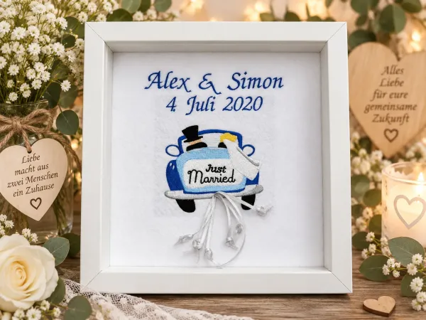 Hochzeit Bilderrahmen