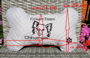 Chihuhua Kissen Langhaar Chihuahua