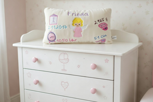 Taufkissen Geburtskissen