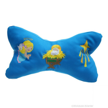 Weihnachtskissen Krippe