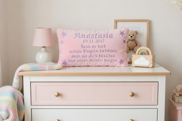 Geburtskissen Taufkissen