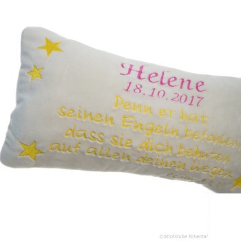 Geburtskissen Taufkissen