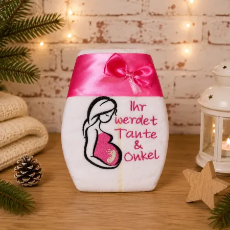 Ihr werdet Tante und Onkel pink