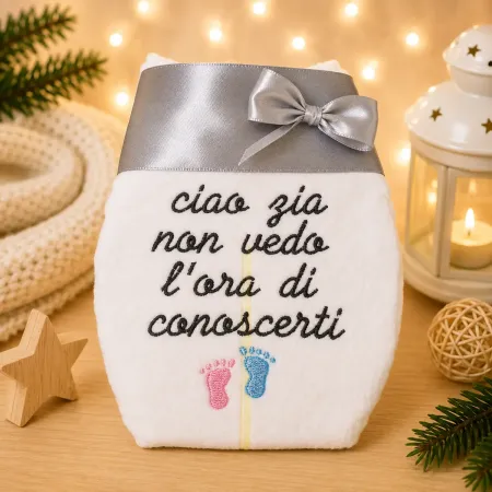 Windel ciao zia non vedo l'ora di conoscerti