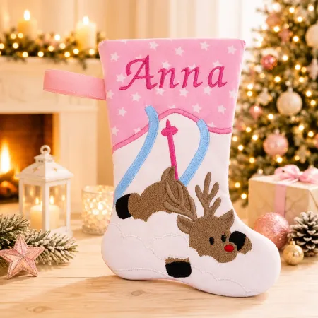 Preview: Nikolausstiefel mit Name