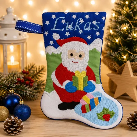 Preview: Nikolausstiefel mit Name