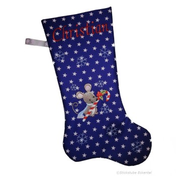 Nikolausstiefel Maus mit Name