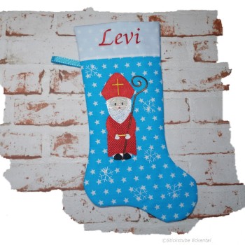 Nikolausstiefel Bischof XXL mit Name