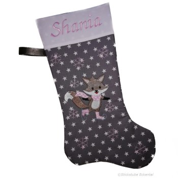 Personalisierte Fuchs Nikolausstiefel