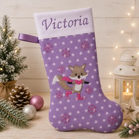 Preview: Personalisierte Fuchs Nikolausstiefel