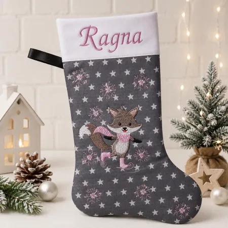 Fuchs Nikolausstiefel 34,5 cm mit Name
