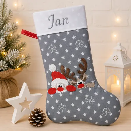 Nikolausstiefel Groß mit Namen