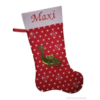Personalisierte Nikolausstiefel Dino XXL Groß