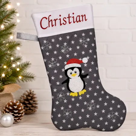 Nikolausstiefel Pinguin