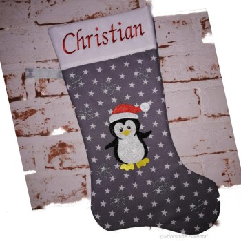 Nikolausstiefel Pinguin