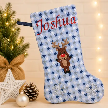 Personalisierte Nikolausstiefel mit Name Joshua