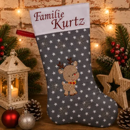 Preview: Nikolausstiefel mit Name