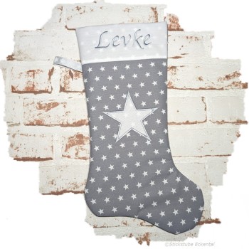 Nikolausstiefel 34,5 cm mit Name