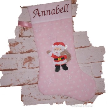 Nikolausstiefel Weihnachtsmann XXL mit Namen