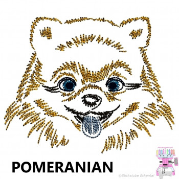 Impfausweishülle mit Pomeranian