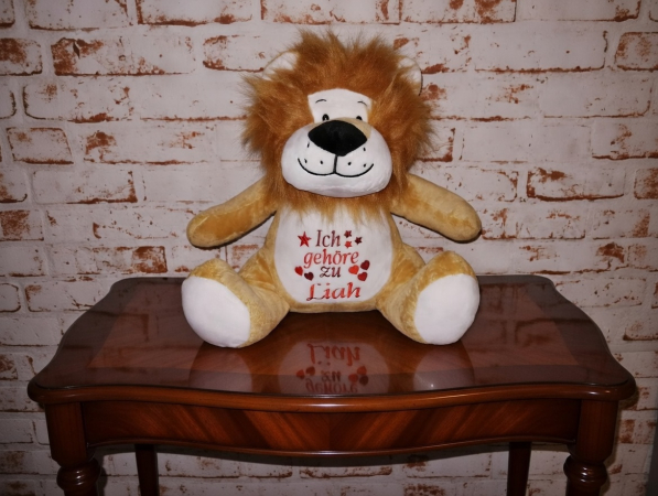 Preview: Plüschtier Löwe personalisieren lassen