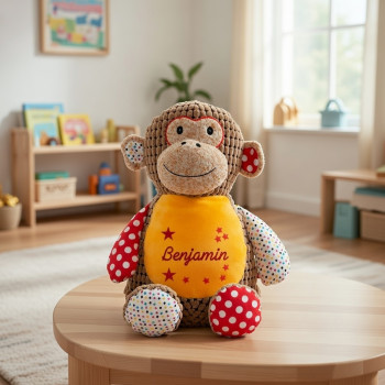 Preview: Lieferumfang: Stofftier ohne Dekoration. Bild: 