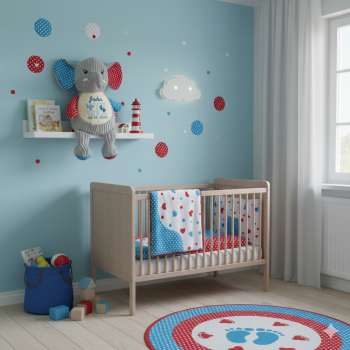 Preview: Lieferumfang: Stofftier ohne Dekoration. Bild: 