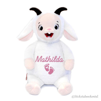 Preview: Ziegler Plüschtier mit Namen