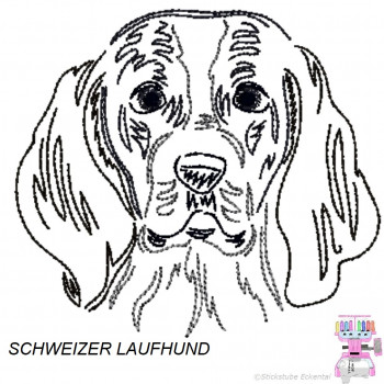 Impfausweishülle mit Schweizer Laufhund