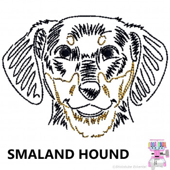 Impfausweishülle mit Smaland Hound