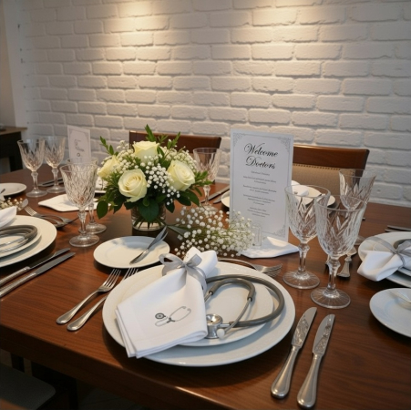 Geschenk für Arzt mit Stethoskop