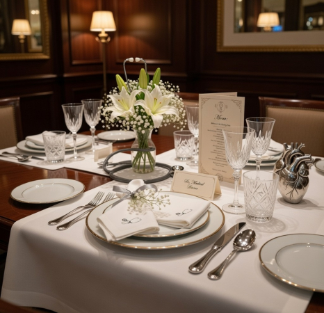 Preview: Stoffservietten mit Stethoskop