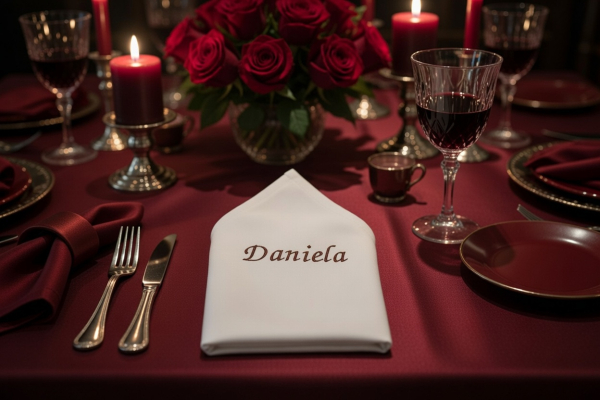 Preview: Stoffservietten Hochzeit Geburtstag