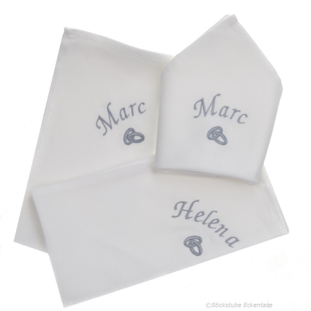 Preview: Stoffservietten zur Hochzeit