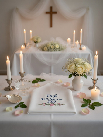 Preview: Stoffservietten Taufe