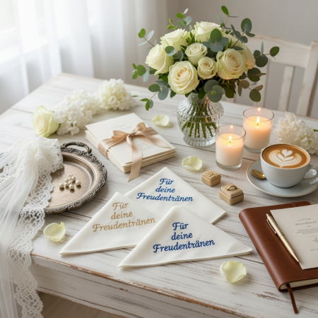 Taschentuch zur Hochzeit