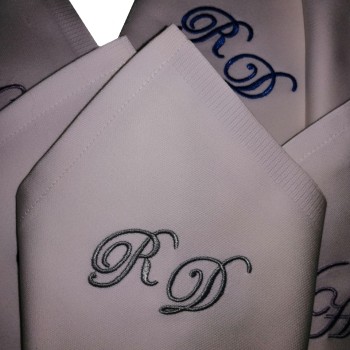 Stoffservietten Monogramm