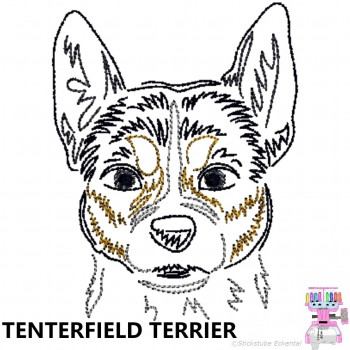 Impfausweishülle mit Tenterfield terrier